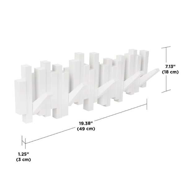 Κρεμάστρα τοίχου Sticks multi hook white Umbra 318211-660